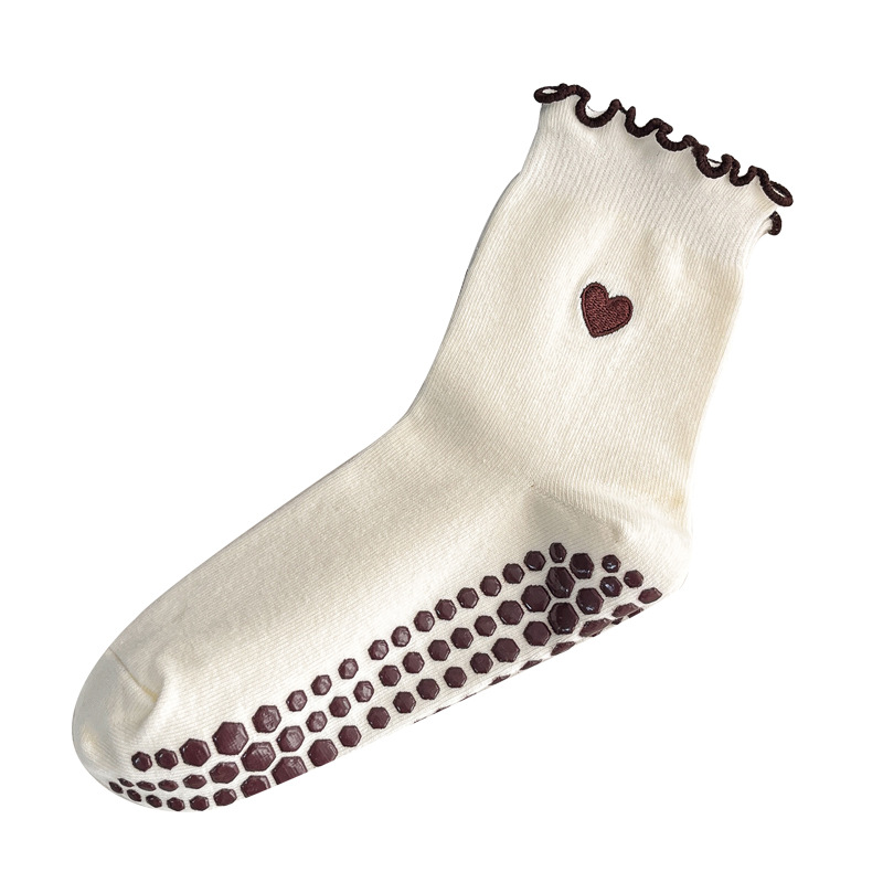 Yoga Socks Women Cotton Heart  - Yoga Mat recension och pris