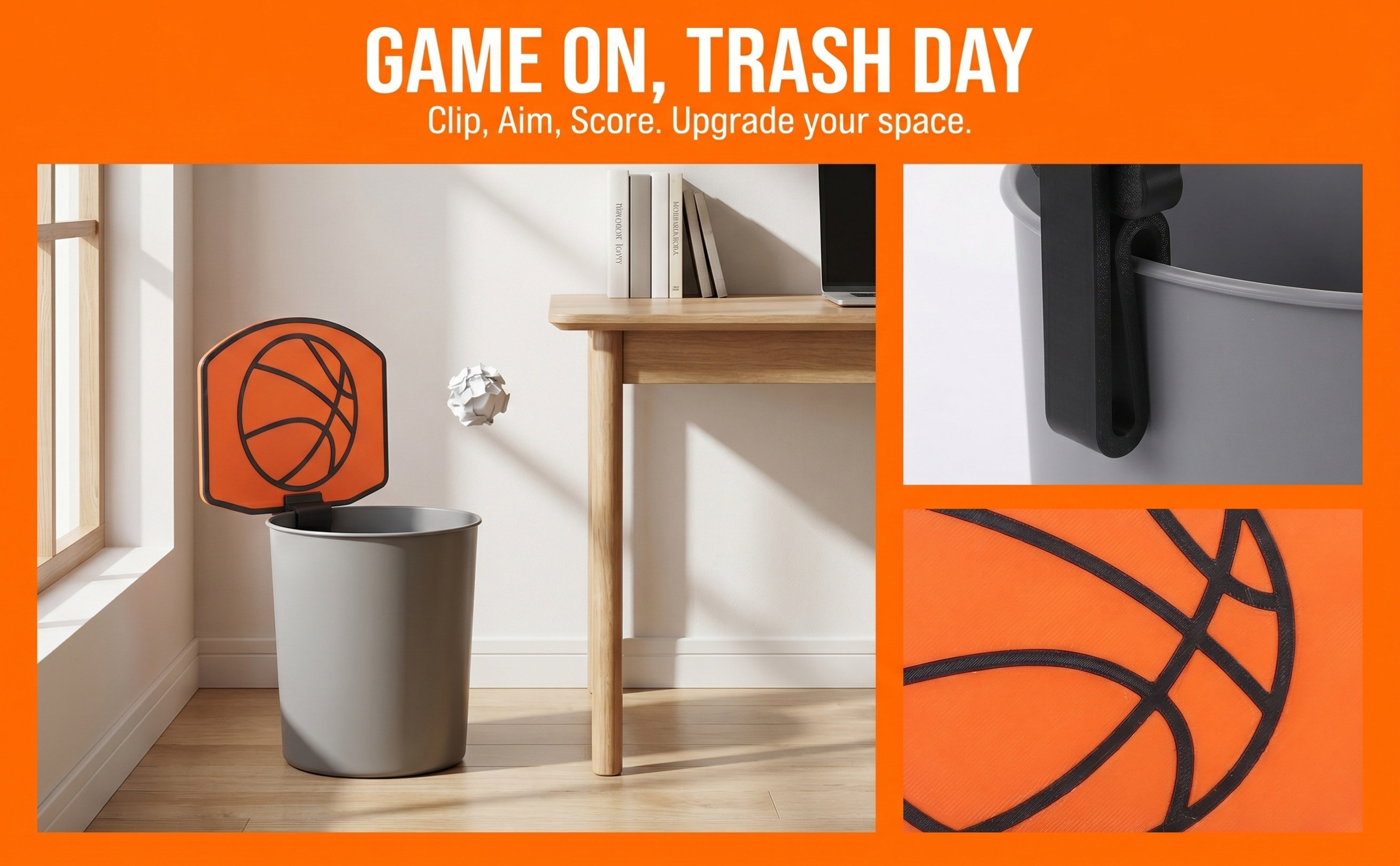 Clip on Mini Basketball Hoop w - Basketball Hoop recension och pris