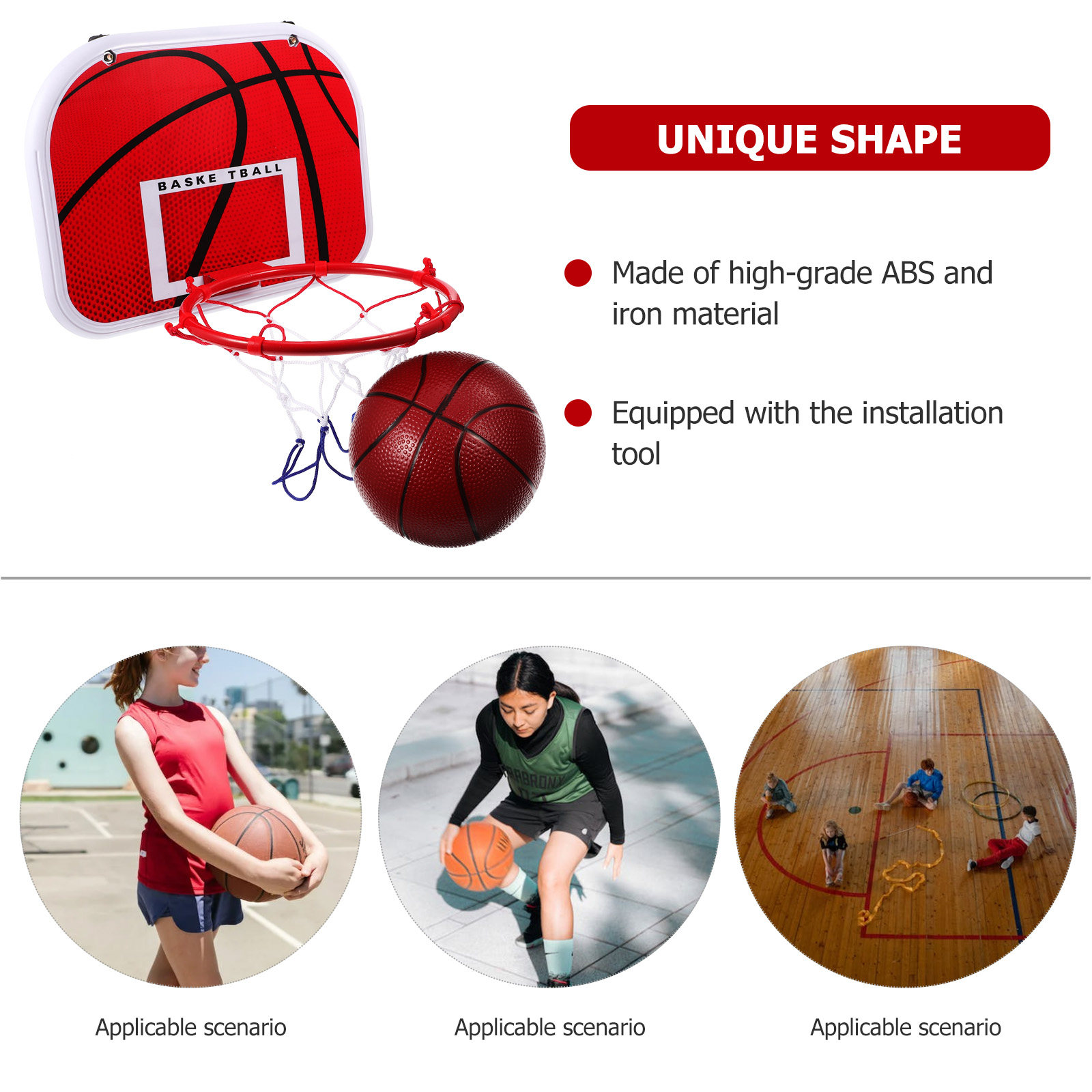 Kids Basketball Rack – Portabl - Basketball Hoop recension och pris