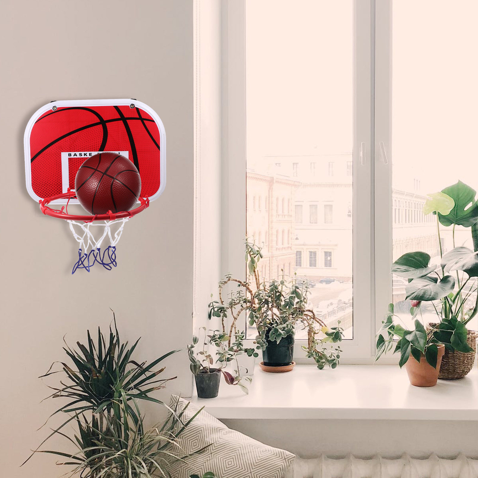 Kids Basketball Rack – Portabl - Basketball Hoop recension och pris